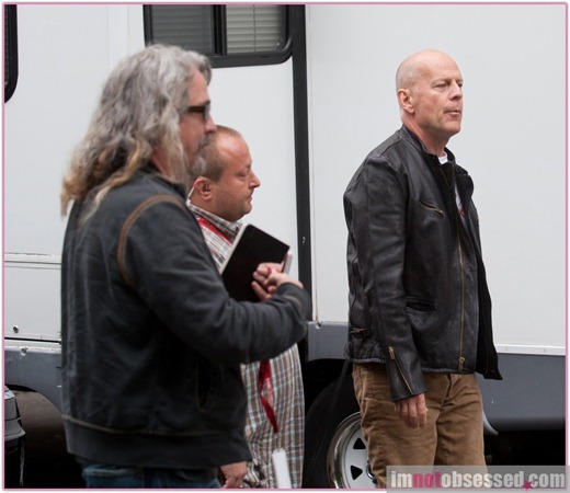 a Ggood day to die hard filming 070512