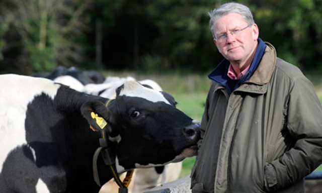 National Farmers' Union president, Peter Kendall, says extreme weather driven by climate change is the biggest threat to British farming and its ability to feed the nation's growing population. Photo: Pagepix Ltd / NFU