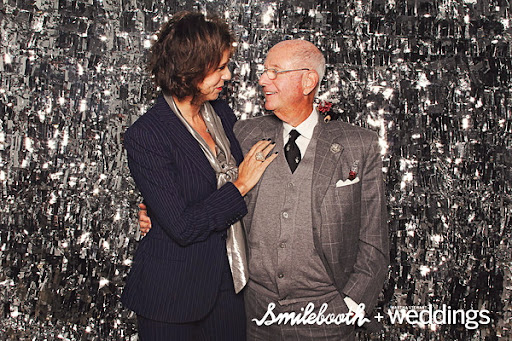 Even the Executive Chairman of Martha Stewart Living Omnimedia, Charles Koppelman, posed in front of Ashley Meaders's backdrop in the Smilebooth! Even the Executive Chairman of Martha Stewart Living Omnimedia, Charles Koppelman, posed in front of Ashley Meaders's backdrop in the Smilebooth!
