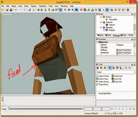 Textured correctly Textured correctly