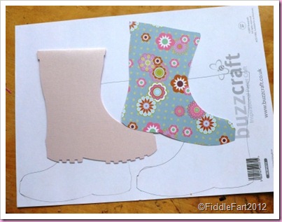 Wellington Boot card