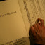 Table of preparations as shown by composer
