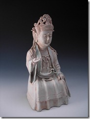 Song Ceramics Qingbai Figure of Guanyin W
