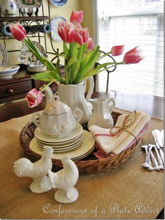 CONFESSIONS OF A PLATE ADDICT Ironstone and Tulips3