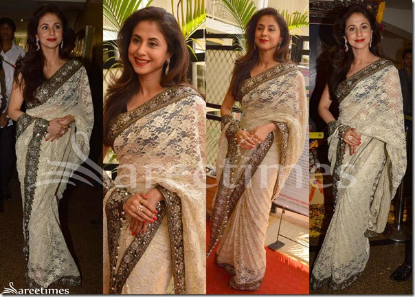 Urmila_Matondkar_Cream_Saree
