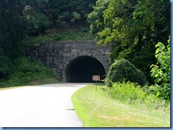 1032 Virginia - Blue Ridge Parkway North - Bluff Mountain Tunnel & sign