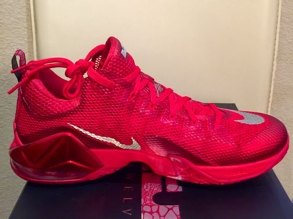 Nike LeBron 12 Low Red Makes a Surprising Debut at Footlocker