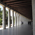 Stoa of Attalos at the Ancient Agora from the inside.