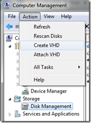 Virtual Hard Disk Tips Windows 7