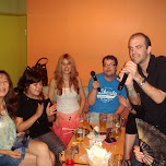 karaoke in shinjuku with heather, jasmine and max in Tokyo, Japan 