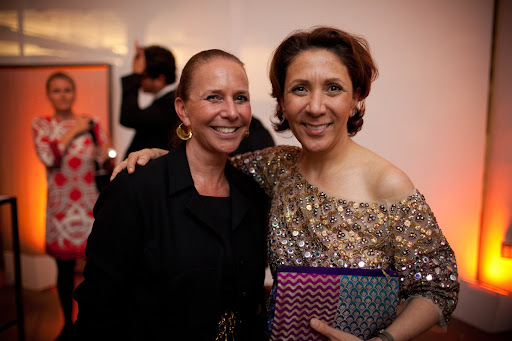 Nancy Williams and Reem Acra.