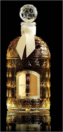 Housed in a beautifully bee-etched bottle, Guerlain's Mon Precieux Nectar brings jasmine and orange blossom florals into a deeper darker world with incense, musk, and guaiacum wood. ($270, bergdorfgoodman.com) Housed in a beautifully bee-etched bottle, Guerlain's Mon Precieux Nectar brings jasmine and orange blossom florals into a deeper darker world with incense, musk, and guaiacum wood. ($270, bergdorfgoodman.com)
