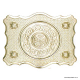 Belt Buckle with Celtic Centre