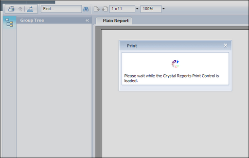 crystal report print control 13.0