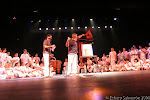 Mestre Acordeon develando la placa del 10º Batizado