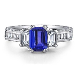 Emerald-Cut-Tanzanite-and-Diamond-Three-Stone-Ring-in-Platinum_SR0333TH