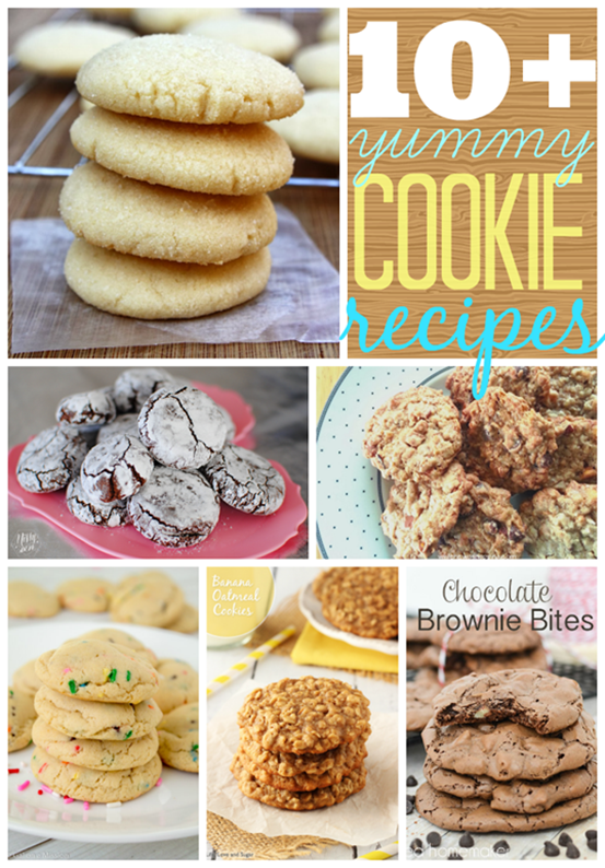 Over 10 Yummy Cookie Recipes at GingerSnapCrafts.com #linkparty #features #cookies #recipes_thumb[2]