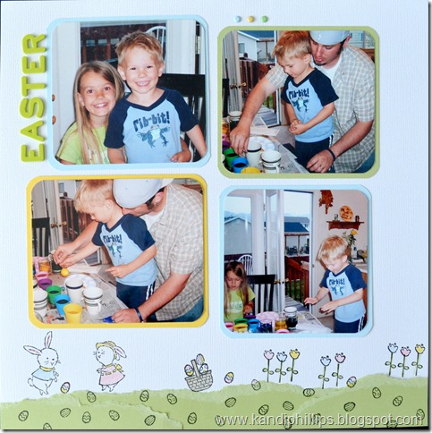 Easter Scrapbook Easter Scrapbook