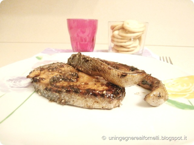 salmone glassato aceto balsamico sesamo salmone glassato aceto balsamico sesamo
