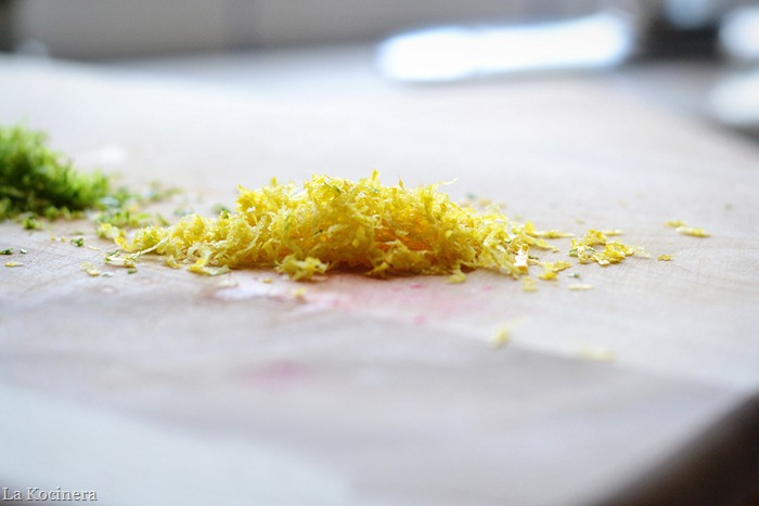 lemon zest