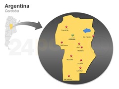 cordoba-argentina-powerpoint-slide-map