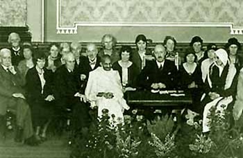 gandh conferenza London Veg Soc1931