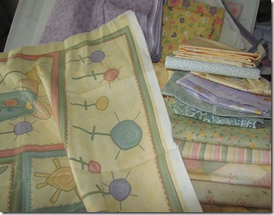 the starting fabrics