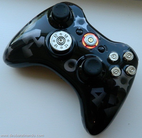 controle de x box personalizado municao projeteis bala arma desbaratinando (6) controle de x box personalizado municao projeteis bala arma desbaratinando (6)