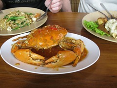 Kampoeng crab in Padang sauce