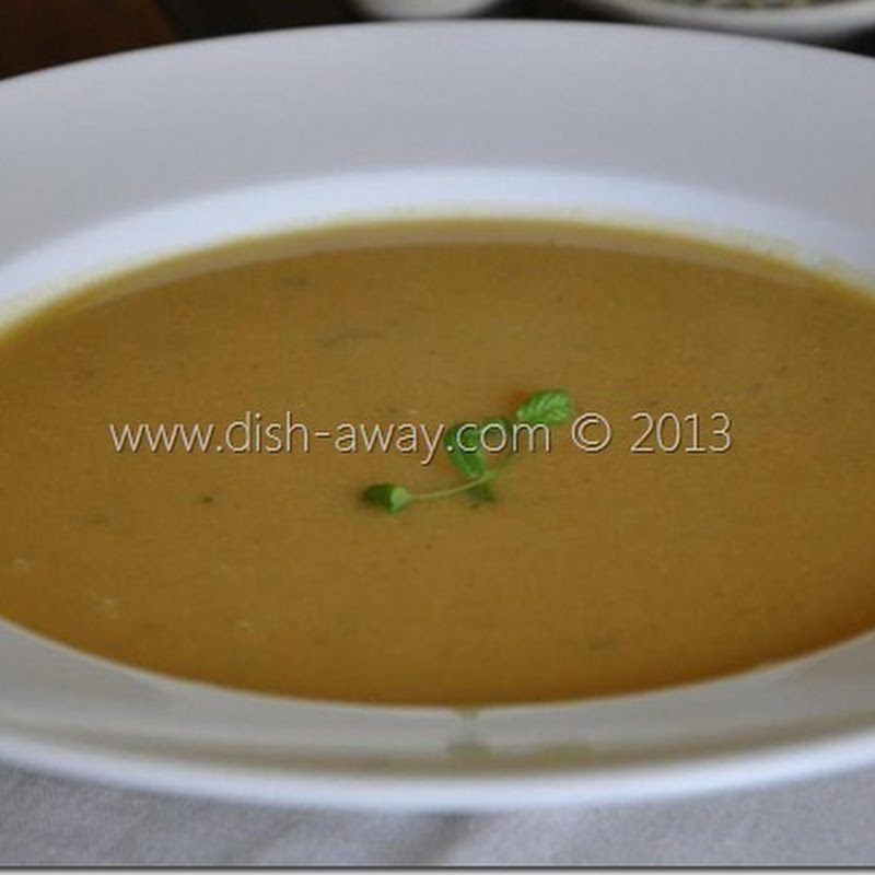 Red Lentil Soup Recipe - dish-away