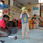 Früh übt sich, wer ein Safari-Fotograf werden will: Wir testen den privaten kleinen Kindergarten der Gastgeberfamilie. © Foto: Marco Penzel | Outback Africa Erlebnisreisen