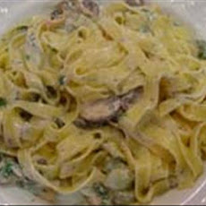 Smoked Salmon Fettuccine