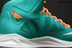 Gallery: Nike LeBron X Miami Setting or Dolphins if you Like nike lebron 10 gr miami dolphins 4 05 Gallery: Nike LeBron X Miami Setting or Dolphins if you Like