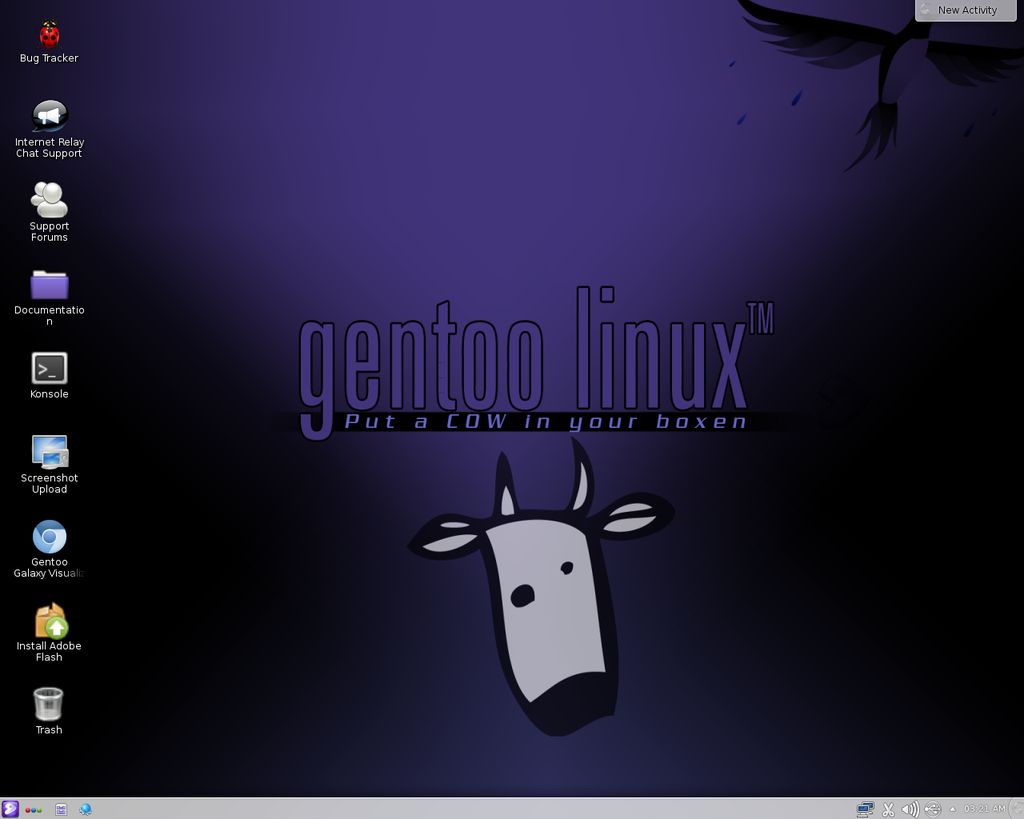 Gentoo KDE