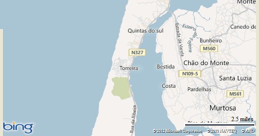Imagem no mapa