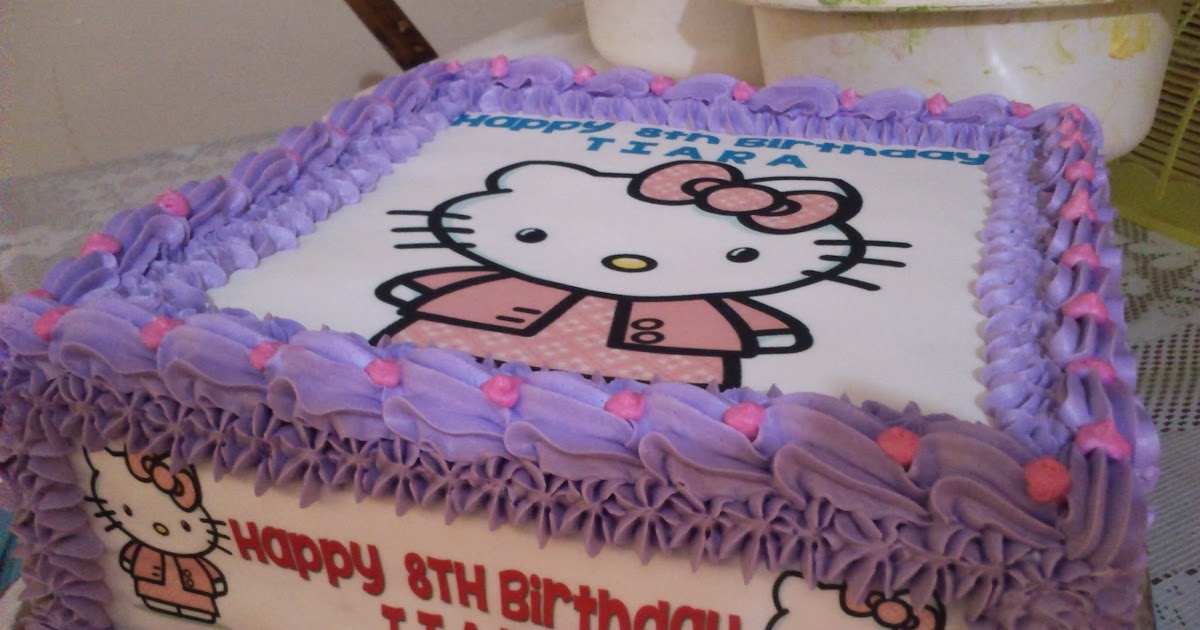 Toko Kue Bolu Enak Tart foto hello kitty