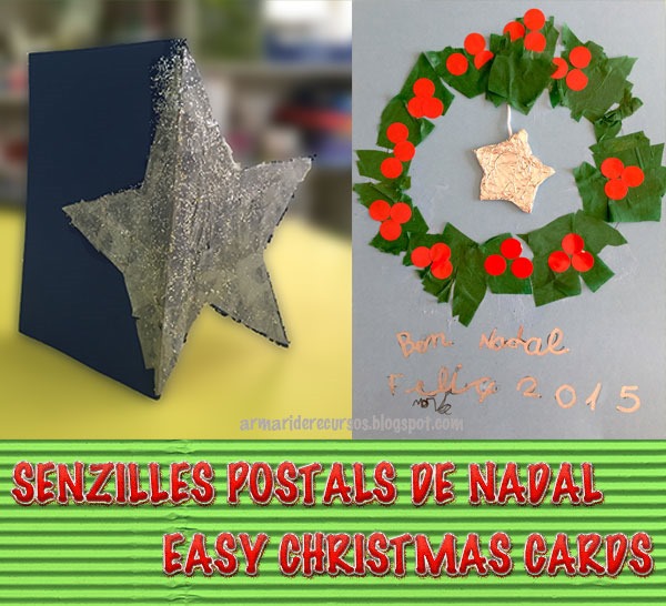 Senzilles postals de Nadal / Easy Christmas cards postalsnadal