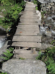 Heading to the waterfall