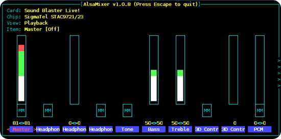 gentoo alsa-mixermuted gentoo alsa-mixermuted