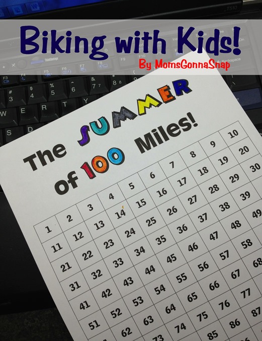 Summer of Biking 100 Miles by MomsGonnaSnap