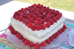 Raspberry Lemonade Cake