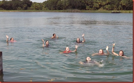 Youth - Gator camp swimming wave