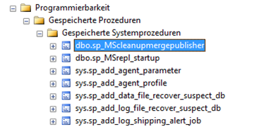 Systemprocedures Systemprocedures