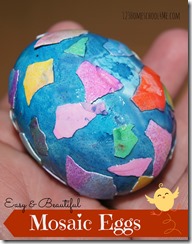 Egg Shell Mosaic Easter Eggs Egg Shell Mosaic Easter Eggs