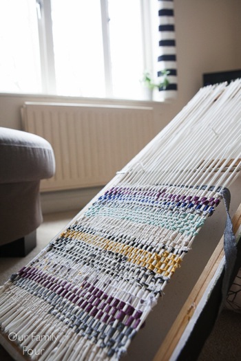 Woven Fabric Scrap Wall Art-1.jpg Woven Fabric Scrap Wall Art 1