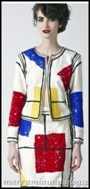 mondrian traje