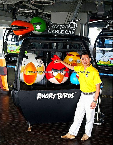 ANGRY BIRDS SINGAPORE CABLE CAR RIDE MOUNT FABER SENTOSA WORLD FIRST ADVENTURE GAME activities attractions face mask mocktail limited edition tumbler ipad Chan Chee Chong 