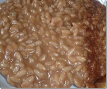 Risotto al cacao 