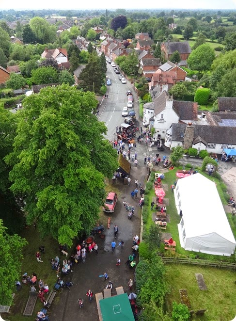 View from Wybunbury Tower