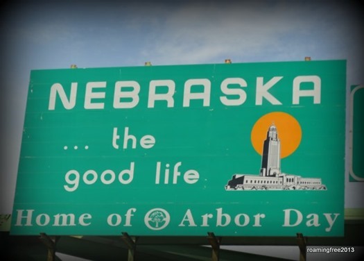 Arriving in Nebraska!